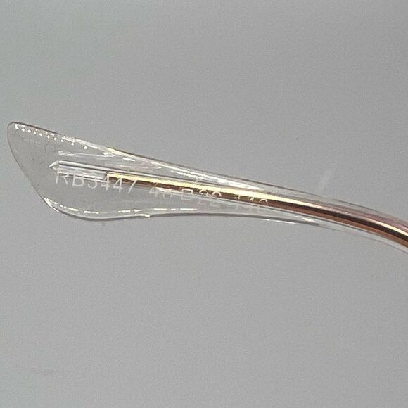 Ray-Ban Gradient Round Metal Sunglasses RB3347 - Picture 4 of 6